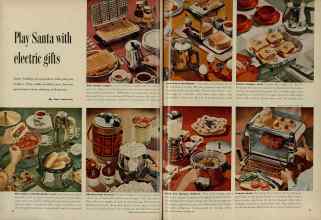 Better Homes & Gardens December 1954 Magazine Article: Page 68