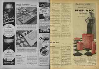 Better Homes & Gardens December 1954 Magazine Article: Page 112