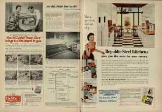 Better Homes & Gardens December 1954 Magazine Article: Page 122