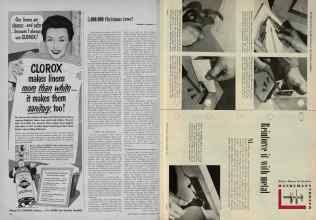 Better Homes & Gardens December 1954 Magazine Article: Page 134