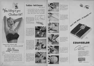 Better Homes & Gardens December 1954 Magazine Article: Page 150