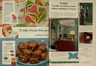 Better Homes & Gardens December 1954 Magazine Article: Page 184