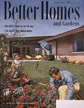 Better Homes & Gardens January 1955 Magazine Cover