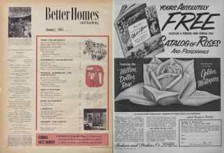 Better Homes & Gardens January 1955 Magazine Article: Page 4