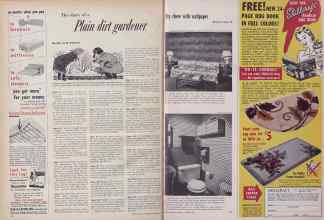 Better Homes & Gardens January 1955 Magazine Article: Page 18