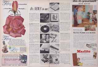 Better Homes & Gardens January 1955 Magazine Article: Page 28