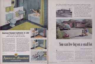 Better Homes & Gardens January 1955 Magazine Article: Page 34