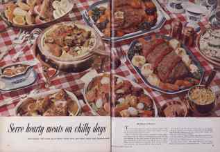 Better Homes & Gardens January 1955 Magazine Article: Page 58