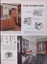 Better Homes & Gardens February 1955 Magazine Article: FIVE IDEAS FOR HANDLING PANTRIES
