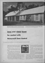 Better Homes & Gardens February 1955 Magazine Article: Zone your whole house for comfort with Honeywell Zone Control