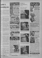 Better Homes & Gardens February 1955 Magazine Article: Leather is decorating news