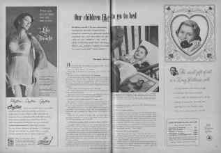 Better Homes & Gardens February 1955 Magazine Article: Our children like to go to bed