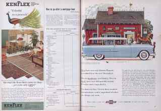 Better Homes & Gardens February 1955 Magazine Article: Page 36