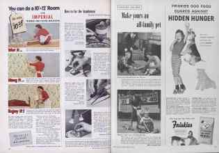 Better Homes & Gardens February 1955 Magazine Article: Page 40