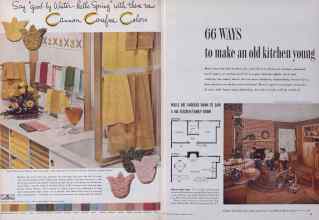 Better Homes & Gardens February 1955 Magazine Article: Page 46