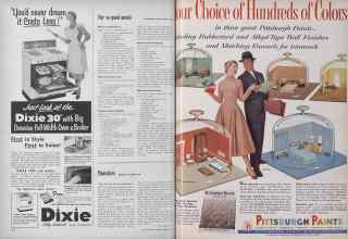 Better Homes & Gardens February 1955 Magazine Article: Page 130