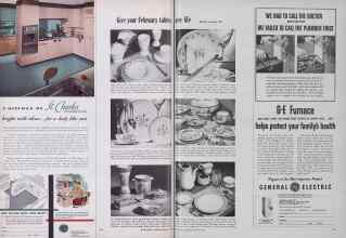 Better Homes & Gardens February 1955 Magazine Article: Page 132