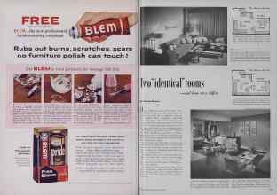 Better Homes & Gardens February 1955 Magazine Article: Page 134