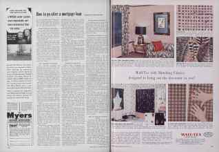 Better Homes & Gardens February 1955 Magazine Article: Page 136