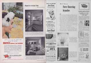 Better Homes & Gardens February 1955 Magazine Article: Page 144