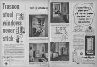 Better Homes & Gardens February 1955 Magazine Article: Page 164