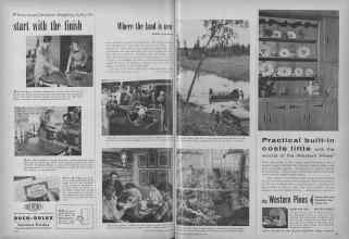 Better Homes & Gardens February 1955 Magazine Article: Page 172