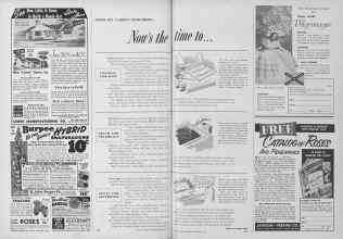 Better Homes & Gardens February 1955 Magazine Article: Now's the time to...
