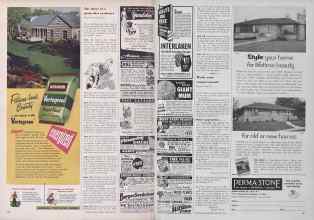 Better Homes & Gardens February 1955 Magazine Article: Page 190