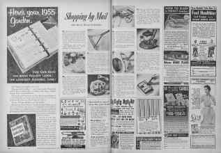 Better Homes & Gardens February 1955 Magazine Article: Page 204