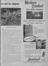 Better Homes & Gardens March 1955 Magazine Article: New cure for crabgrass