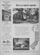 Better Homes & Gardens March 1955 Magazine Article: There was room for expansion