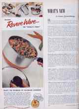 Better Homes & Gardens March 1955 Magazine Article: WHAT'S SEW in home furnishings