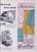 Better Homes & Gardens March 1955 Magazine Article: Dollarsavers that decorate your home