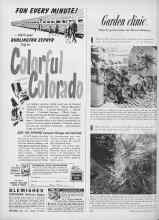 Better Homes & Gardens March 1955 Magazine Article: Garden clinic