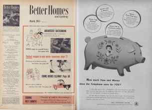 Better Homes & Gardens March 1955 Magazine Article: Page 4
