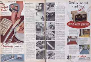 Better Homes & Gardens March 1955 Magazine Article: Page 28