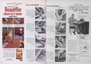 Better Homes & Gardens March 1955 Magazine Article: Page 44