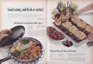 Better Homes & Gardens March 1955 Magazine Article: Page 72