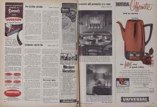 Better Homes & Gardens March 1955 Magazine Article: Page 136