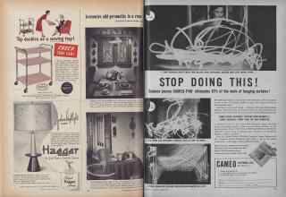 Better Homes & Gardens March 1955 Magazine Article: Page 138