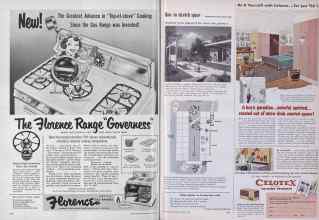 Better Homes & Gardens March 1955 Magazine Article: Page 166