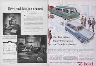 Better Homes & Gardens March 1955 Magazine Article: Page 168