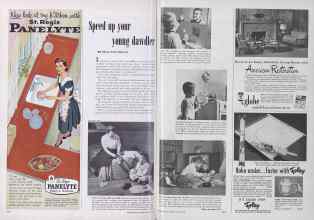 Better Homes & Gardens March 1955 Magazine Article: Speed up your young dawdler