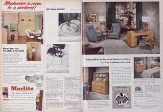 Better Homes & Gardens March 1955 Magazine Article: Page 184