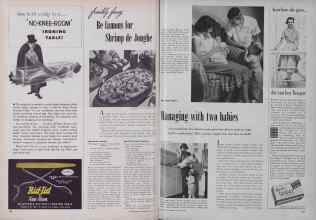 Better Homes & Gardens March 1955 Magazine Article: Page 186