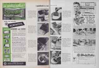 Better Homes & Gardens March 1955 Magazine Article: Page 208