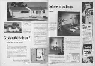 Better Homes & Gardens March 1955 Magazine Article: Page 210