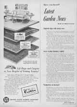 Better Homes & Gardens April 1955 Magazine Article: Latest Garden News