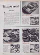 Better Homes & Gardens April 1955 Magazine Article: 