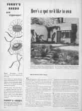 Better Homes & Gardens April 1955 Magazine Article: Here's a spot we'd like to own